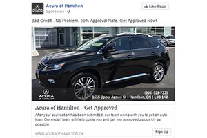 Facebook Advertising for dealerships