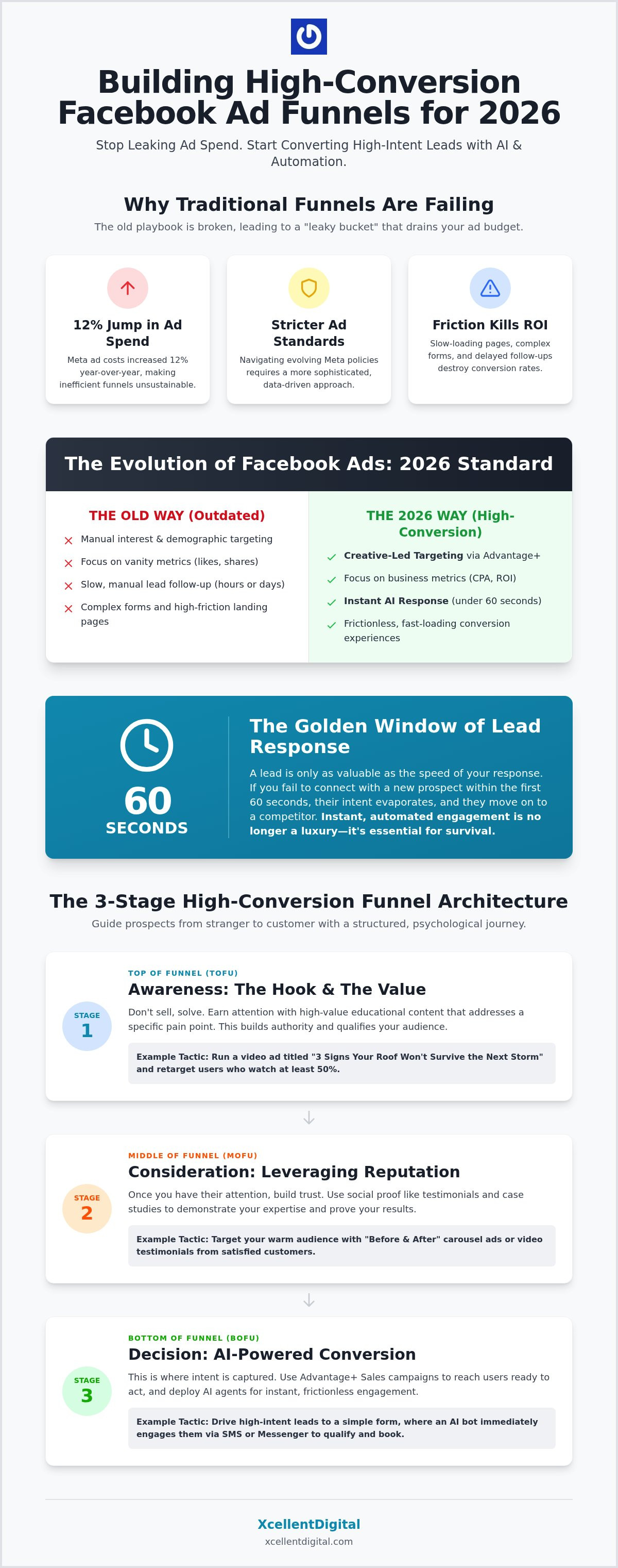 Building High Conversion Facebook Ad Funnels: The 2026 Guide to Rapid Growth