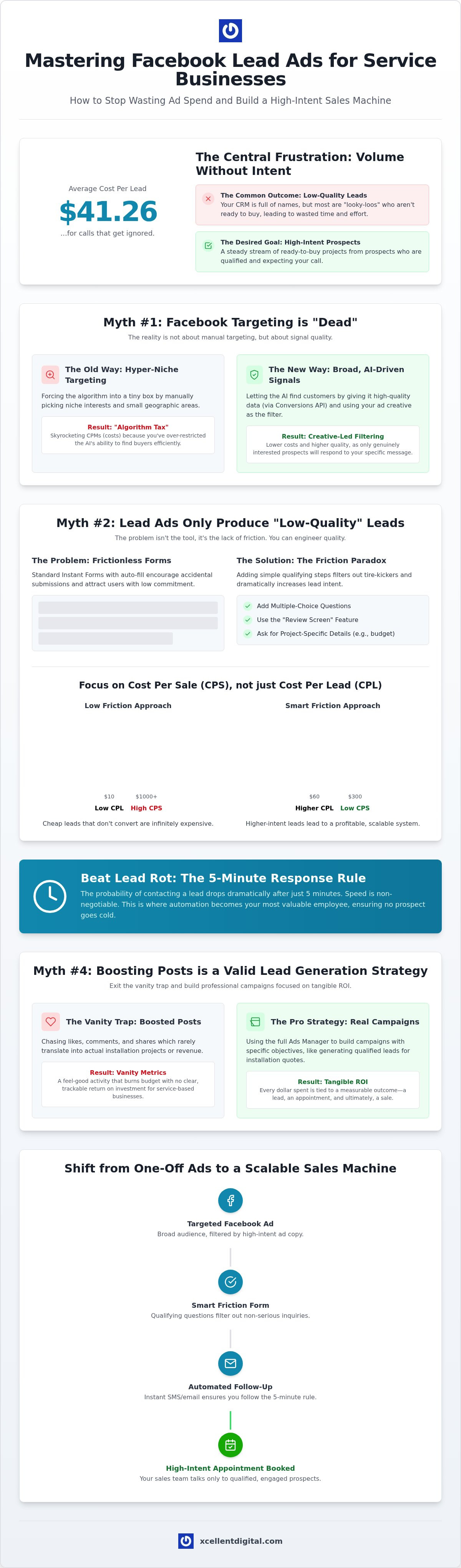 7 Myths About Targeted Facebook Lead Ads Killing Your ROI in 2026